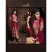 Dark Pink  MASKEEN BY MAISHA DETAILED EMBROIDERED WINTER WEAR DESIGNER SUIT MK-1907